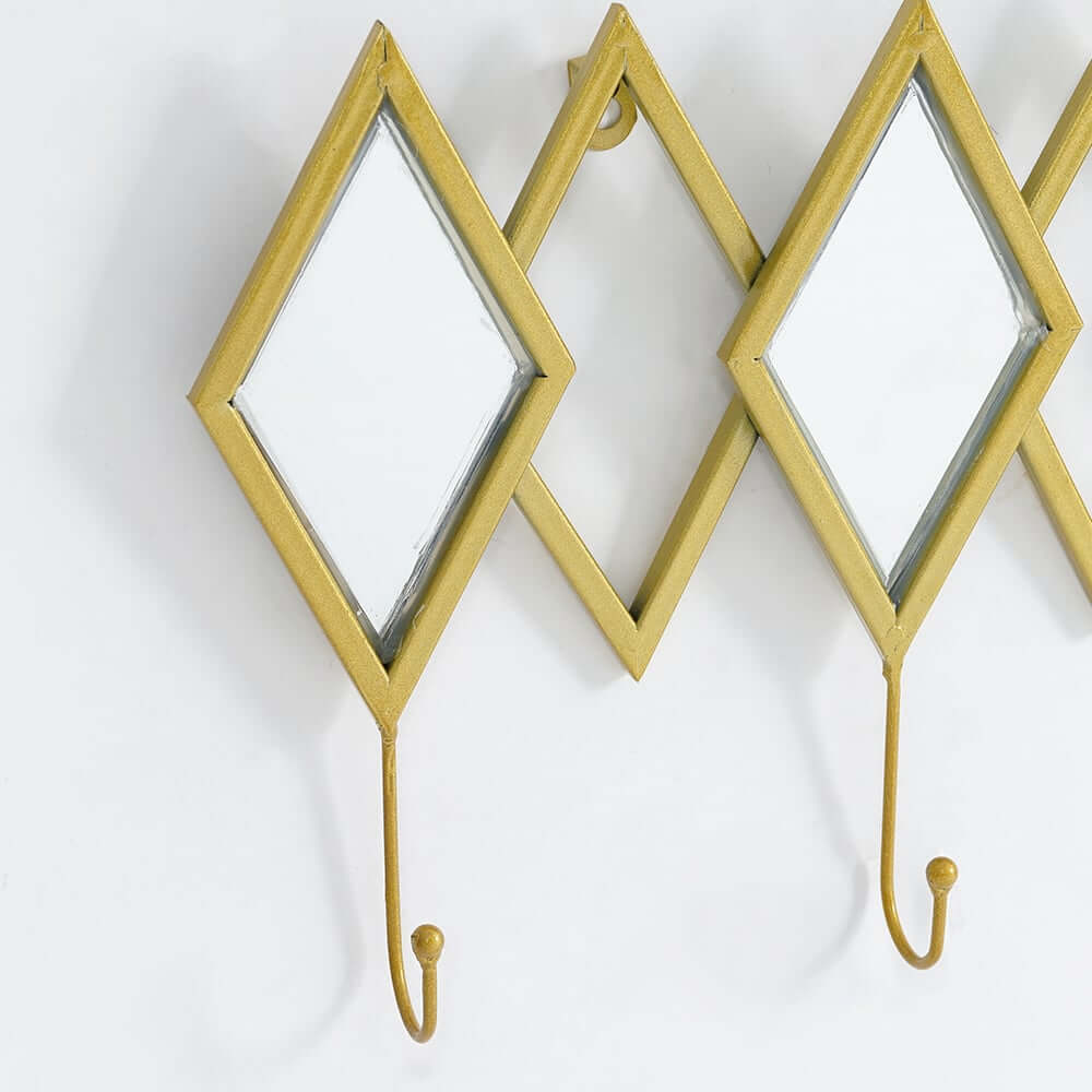 Modern Multi-Color Metal Wall Hooks - 8 Decorative Coat Hooks