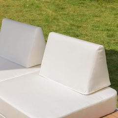 Modern Outdoor Sectional Sofa Set with Aluminum Frame and Cushions