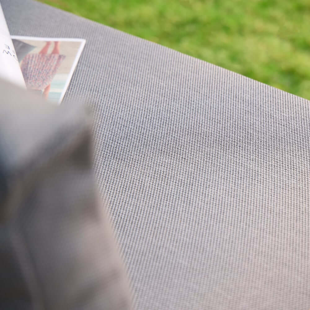 Modern Outdoor Swing Sofa with Removable Cushions and Aluminum Frame