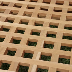 Modern Outdoor Teak Sofa Chair Set with Plush Cushions