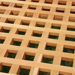 Modern Outdoor Teak Sofa Chair Set with Plush Cushions