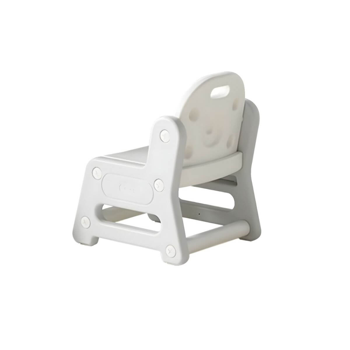 Modern Paintable Kids Desk and Chair Set with Adjustable Height