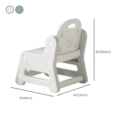 Modern Paintable Kids Desk and Chair Set with Adjustable Height Dimensions