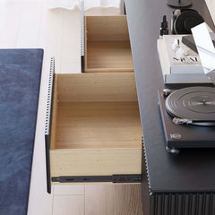 Modern Pine Wood TV Stand With Drawers - 70-79 Inch TVs