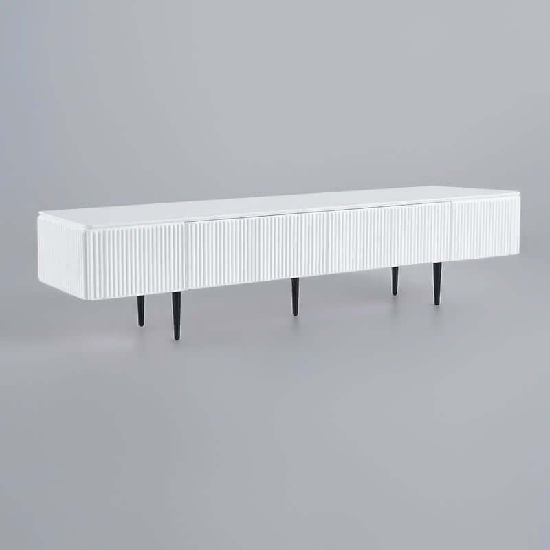 Modern Pine Wood TV Stand With Drawers - 70-79 Inch TVs