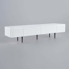 Modern Pine Wood TV Stand With Drawers - 70-79 Inch TVs