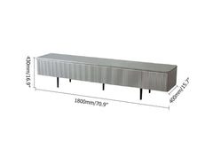 Modern Pine Wood TV Stand With Drawers - 70-79 Inch TVs Dimensions