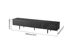Modern Pine Wood TV Stand With Drawers - 70-79 Inch TVs Dimensions