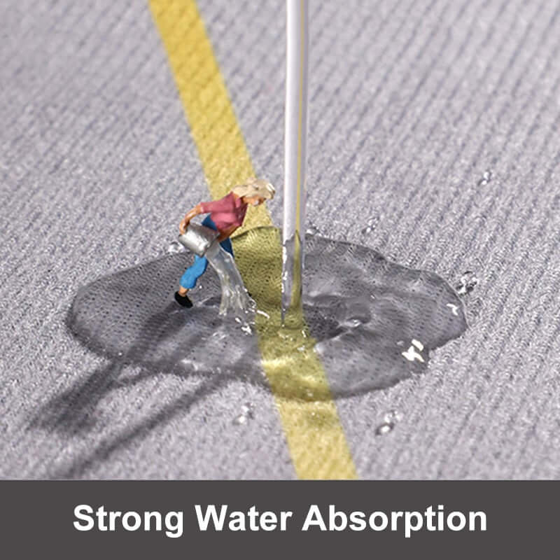 Modern Plaid Polyester Entryway Rug Half Circle Stain Resistant