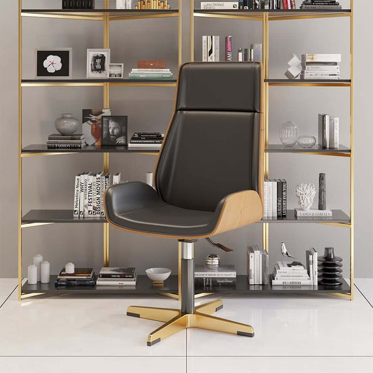 Modern PU Leather Executive Chair with Adjustable Height Main Product Image