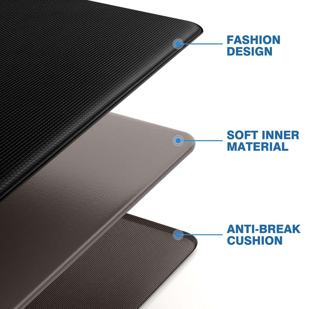 Modern PVC Doormat with Abstract Novelty Pattern for Indoor Outdoor Use