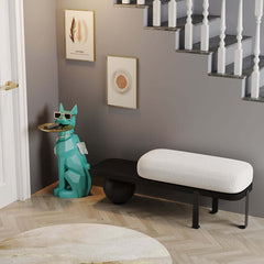 Modern Resin Dog-Shaped Side Table With Tissue Storage