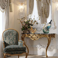 Modern Resin Swan Wine Rack - Freestanding Countertop Display