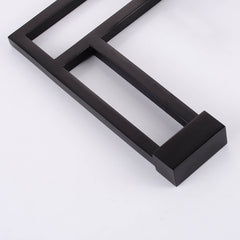Modern Single Hole Bathroom Faucet in Matte Black with Lever Handle