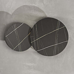 Modern Sintered Stone Nesting Coffee Table Set