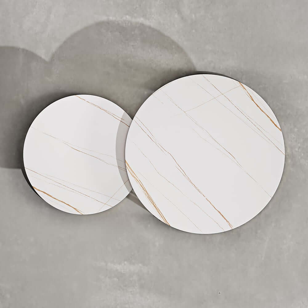 Modern Sintered Stone Nesting Coffee Table Set