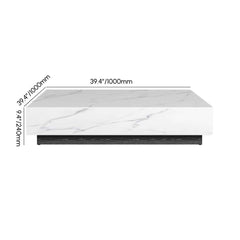 Modern Sintered Stone TV Stand With LED & Humidifier Dimensions