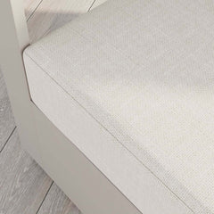 Modern Swivel Outdoor Accent Chair with Aluminum Frame and Cushions