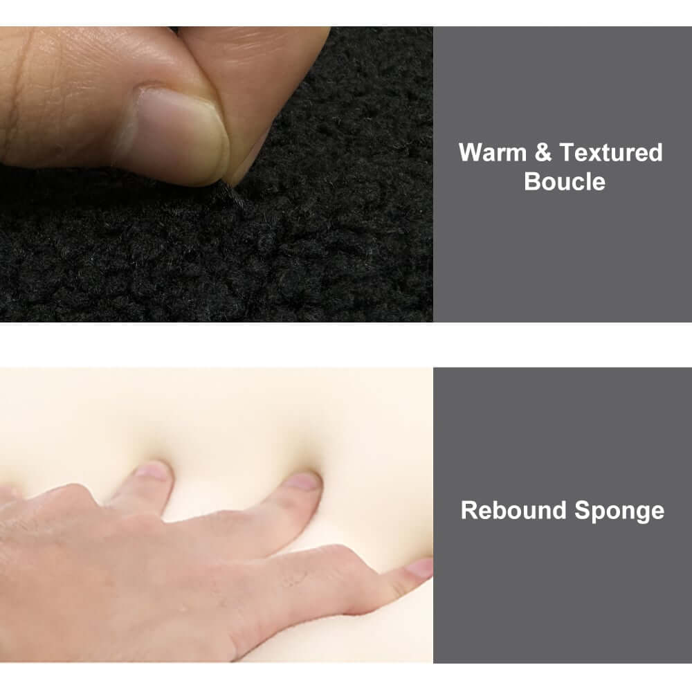 Modern Teddy Velvet Wall Mounted Tufted Headboard