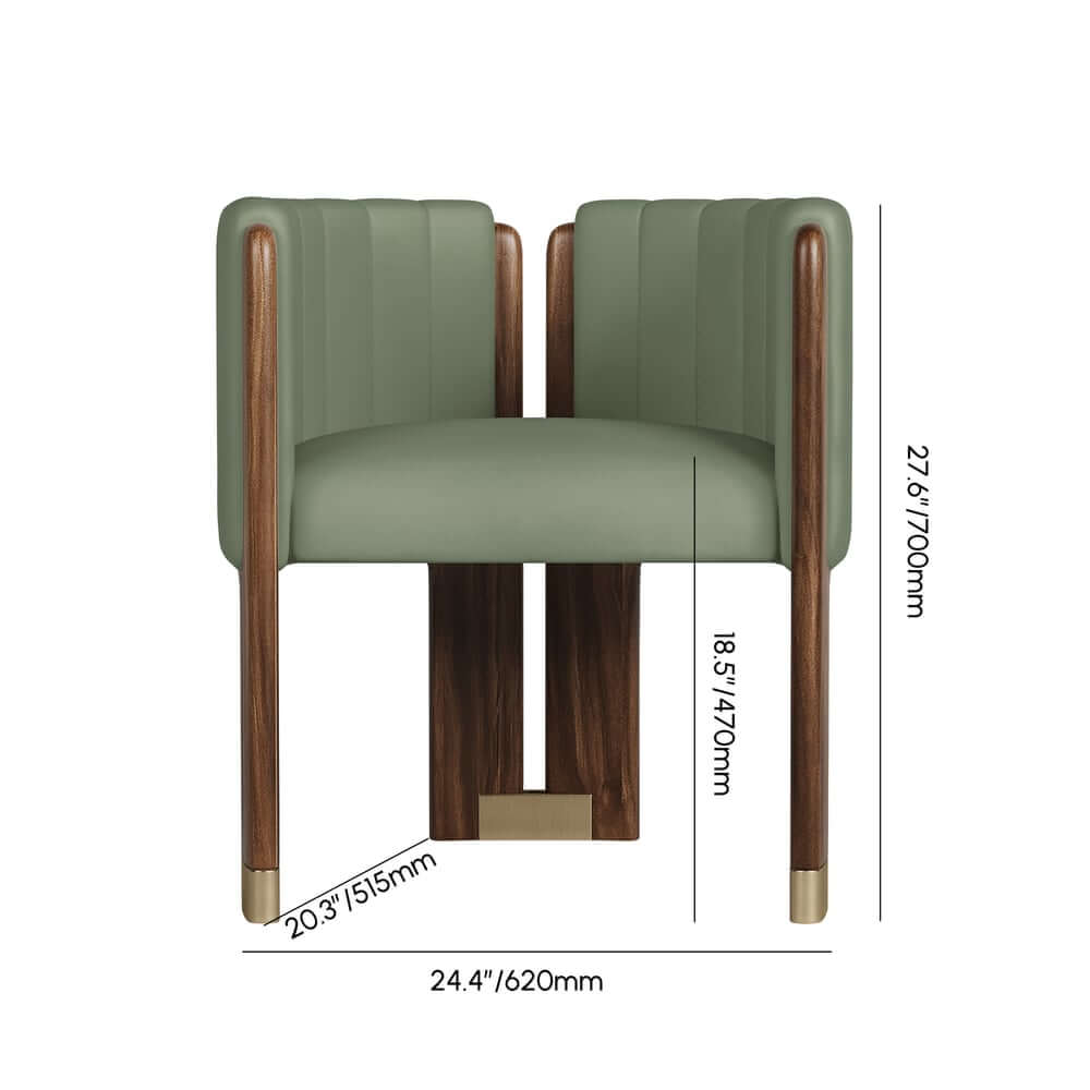 Modern Velvet Barrel Chair With Birch Legs Dimensions