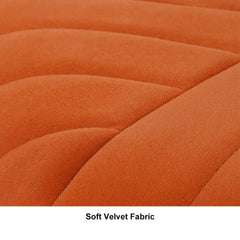 Modern Velvet Hexagon Pouf Ottoman, No Assembly Required