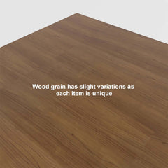 Modern Walnut Square Coffee Table With Storage Drawer