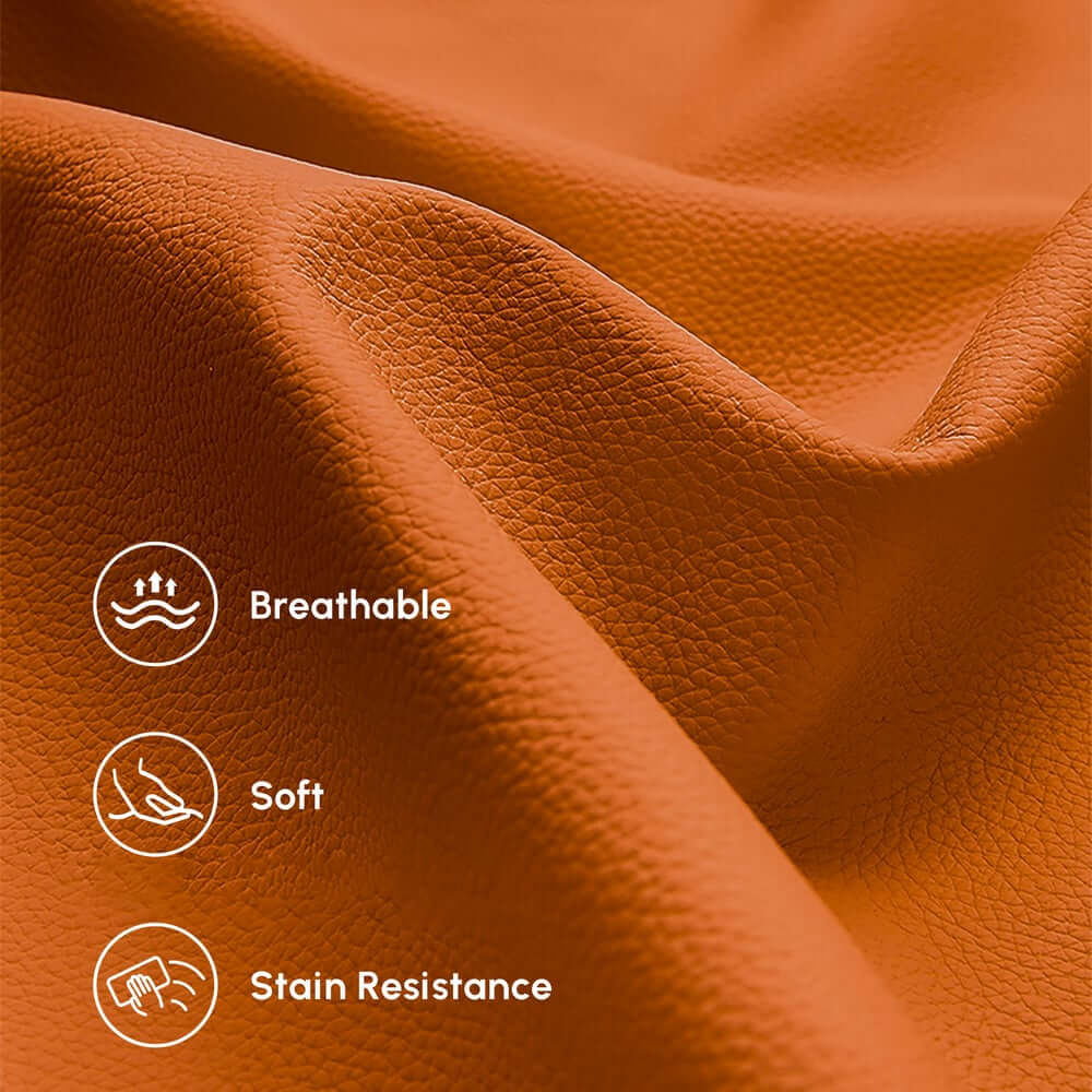 Modern White Faux Leather Sofa Set With Gold Legs