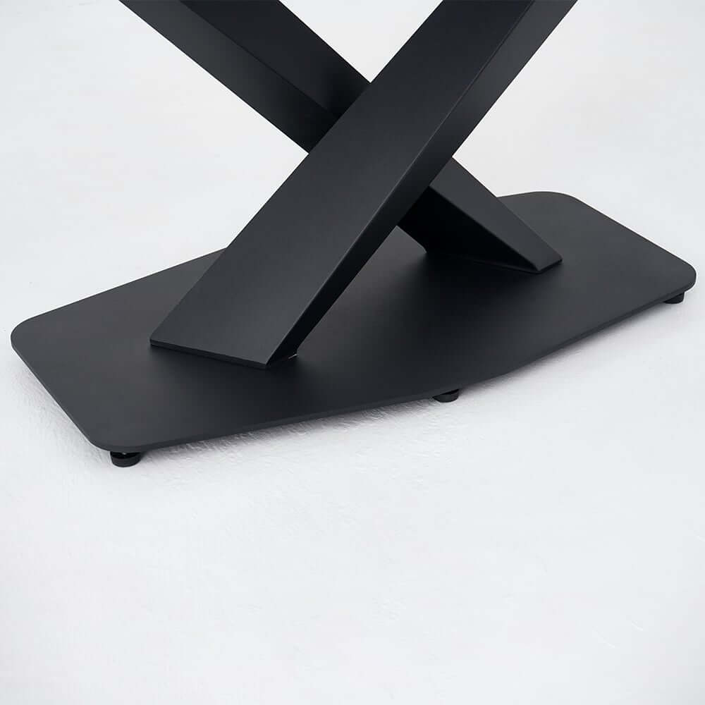 Modern White Sintered Stone Dining Table, Seats 8