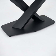 Modern White Sintered Stone Dining Table, Seats 8