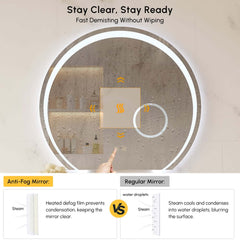 Modern White & Walnut Floating Bathroom Vanity with Sintered Stone Top