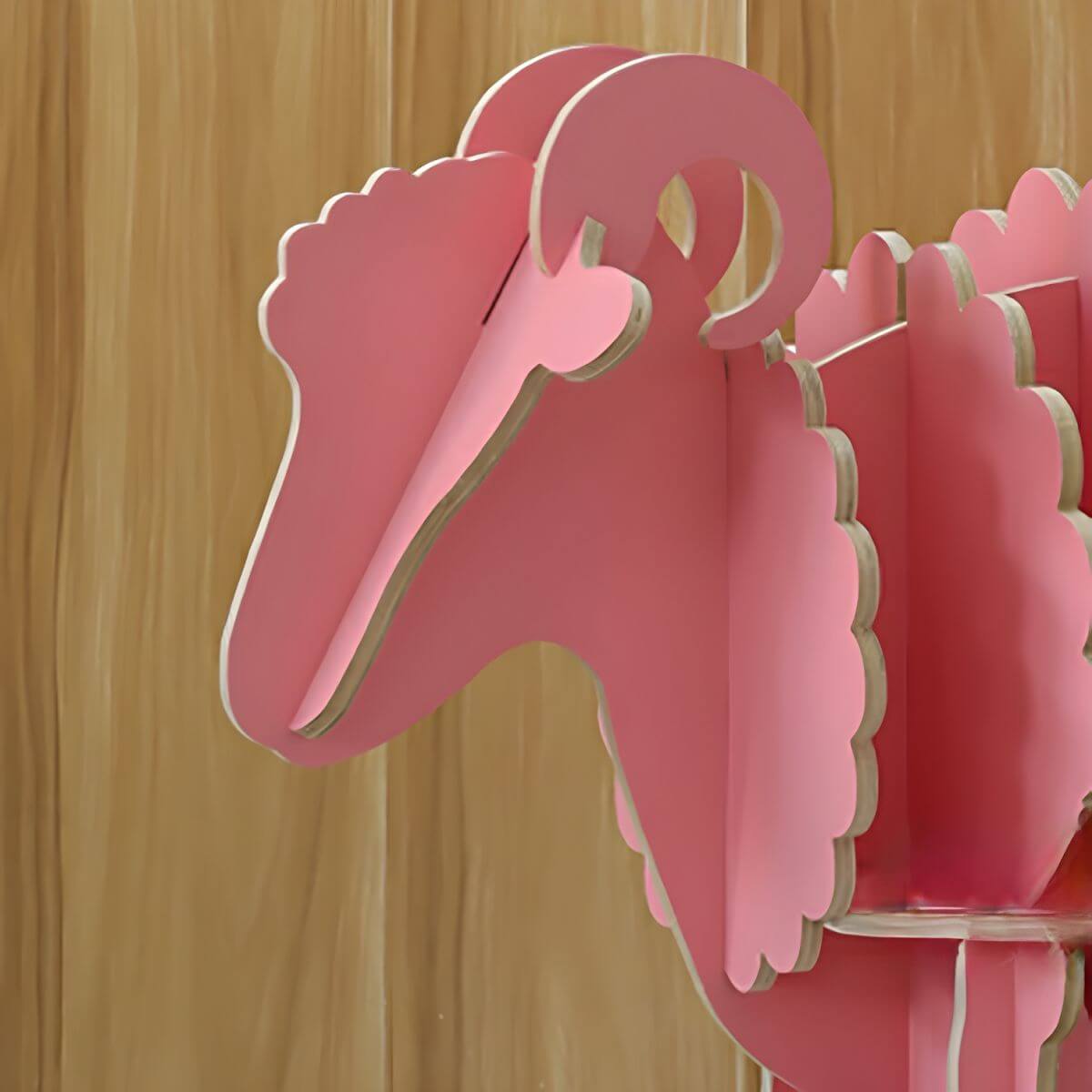 Modern Wooden Animal Theme Bookcase for Kids' Rooms