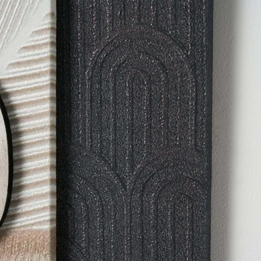 Modern Wooden Wall Art with Integrated LED Lighting