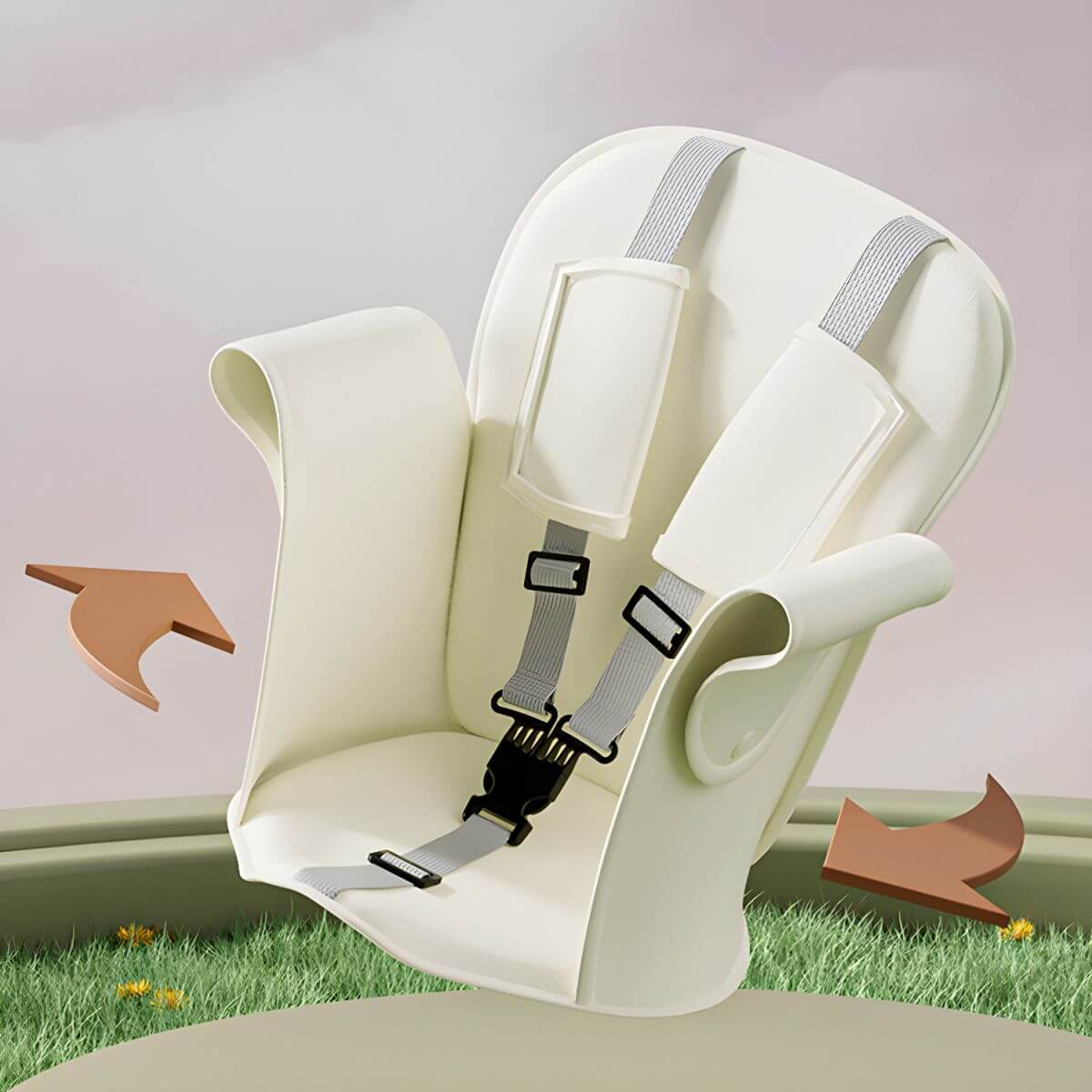 Modular Ride-On Scooter for Toddlers: Push, Sit or Glide