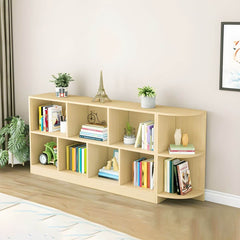 Modular Solid Wood Bookcase for Kids with Smooth Finish