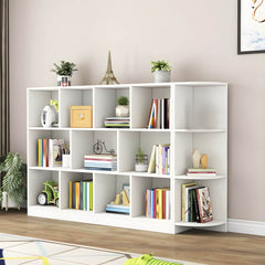 Modular Solid Wood Bookcase for Kids with Smooth Finish