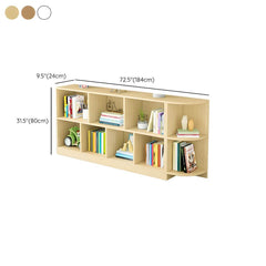 Modular Solid Wood Bookcase for Kids with Smooth Finish Dimensions