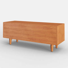 Natural Pine Wood Storage Bench with Rustic Elegance