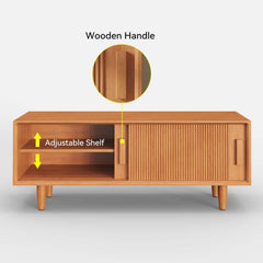 Natural Pine Wood Storage Bench with Rustic Elegance