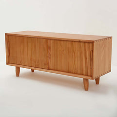 Natural Pine Wood Storage Bench with Rustic Elegance