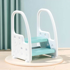 Non-Slip Kids Step Stool with Ergonomic Armrests and Textured Treads