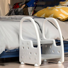 Non-Slip Kids Step Stool with Ergonomic Armrests and Textured Treads