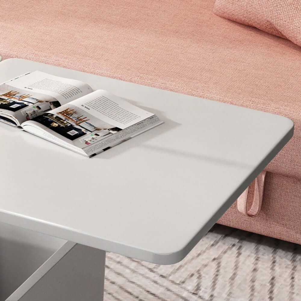 Rectangular Coffee Table With Pine Veneer Top