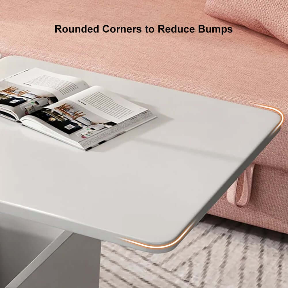Rectangular Coffee Table With Pine Veneer Top