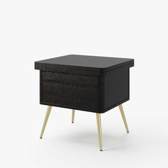 Rectangular Coffee Table With Pine Veneer Top