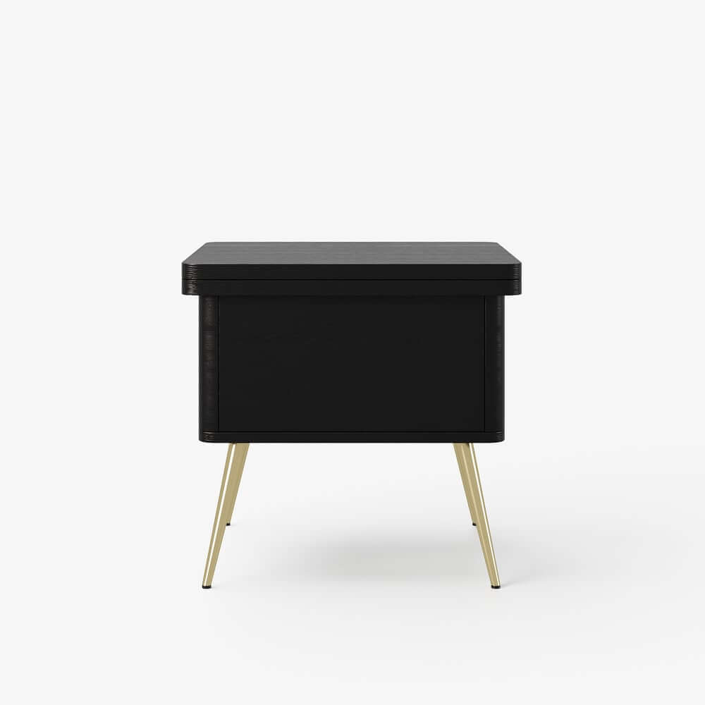 Rectangular Coffee Table With Pine Veneer Top