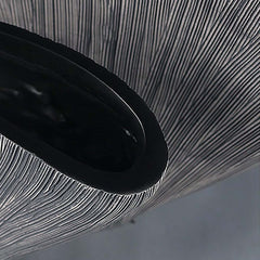 Resin Planter with Artificial Green Plant for Indoor Outdoor Decor