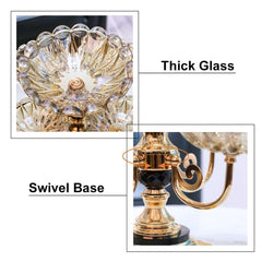 Rose Gold Abstract Metal Fruit Basket - Modern Decorative Storage