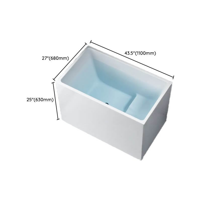 Comfortable soaking tub designed for relaxation