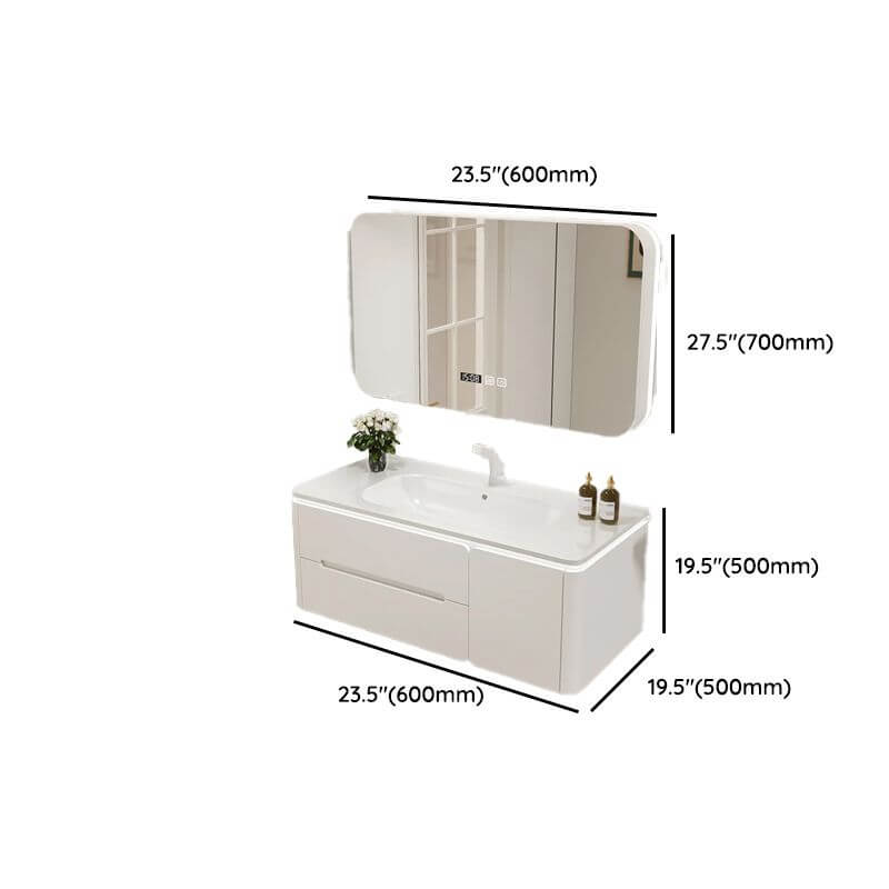 Versatile sizes of Chalk Bathroom Vanity