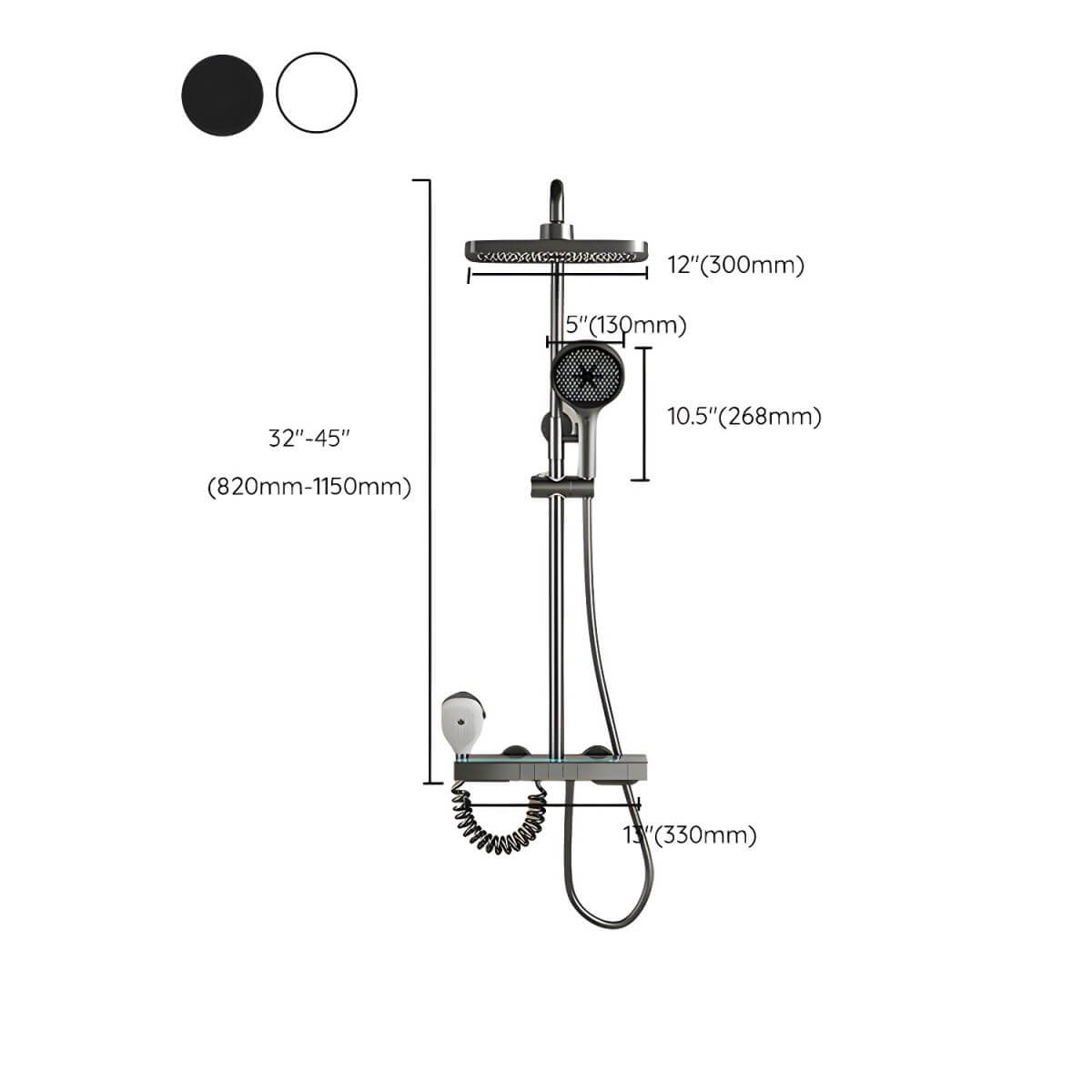 user-friendly shower system installation